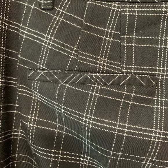 WHBM Plaid Slim Ankle Pants - Picture 4 of 7